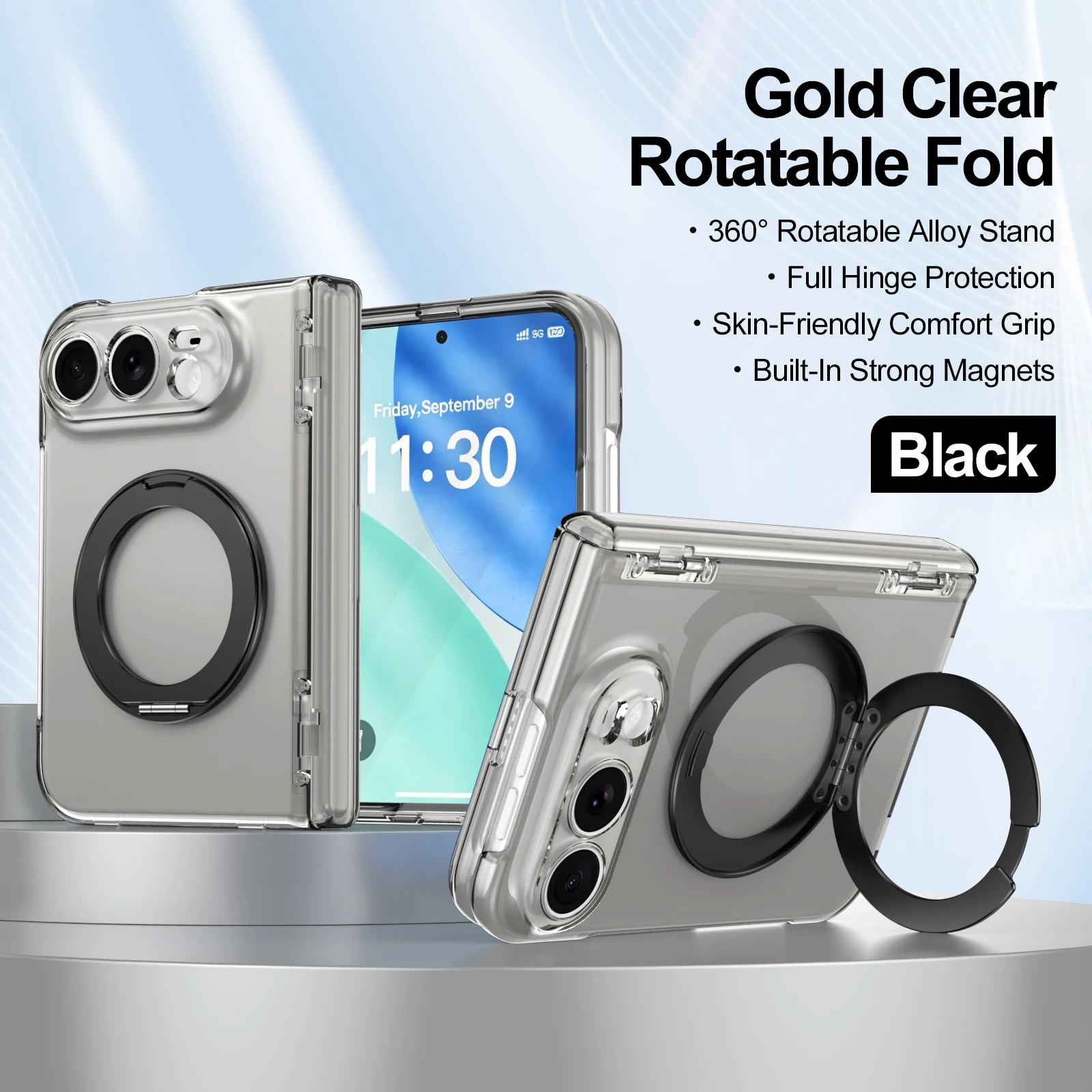 Screen Protectors - Funda magnética para iPhone con soporte