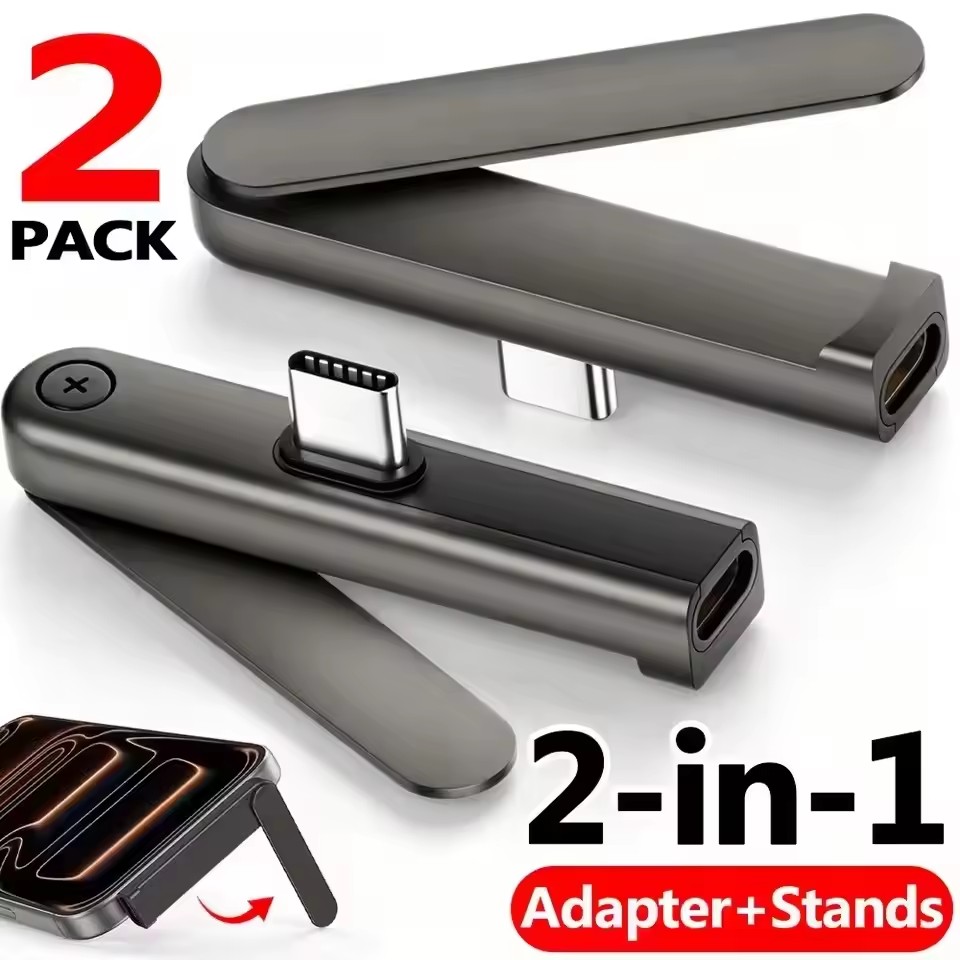 Phone Stands - 2/1PCS Adaptador Plegable Portátil USB C