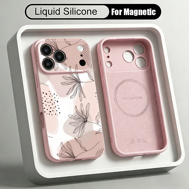 Liquid Silicone Magnetic Phone Case - Funda Magnética de Silicona Líquida con