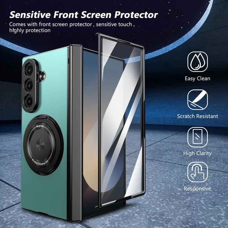 Lujoso 360 °   Funda con sopor - Screen Protectors reseña y precio