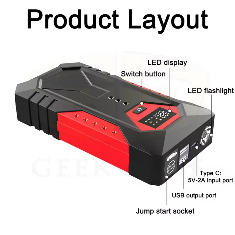 Arrancador de Coches Portátil, - Power Banks reseña y precio