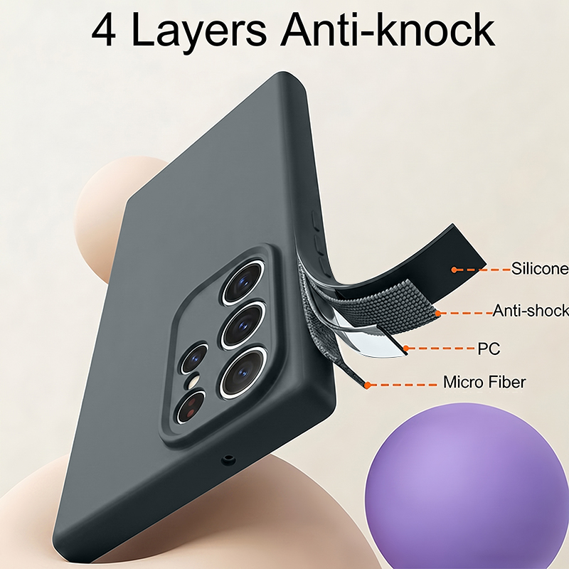 Funda magnética de silicona lí - Liquid Silicone Magnetic Phone Case reseña y precio