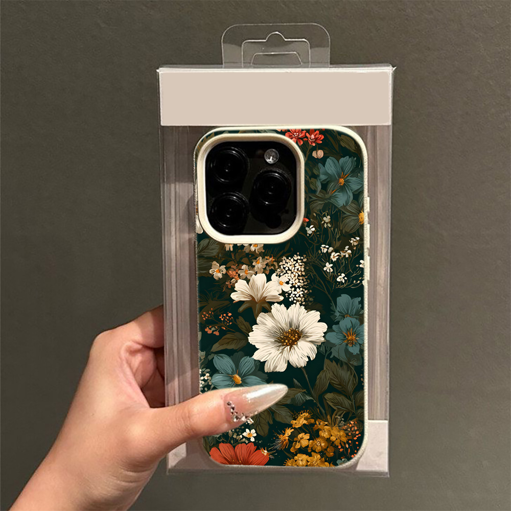 Funda para teléfono con diseño - Vintage Floral Pattern Soft Case reseña y precio