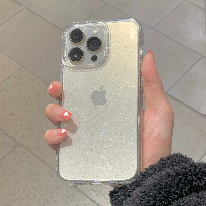 Funda de teléfono transparente - Clear Shockproof Bumper Case reseña y precio