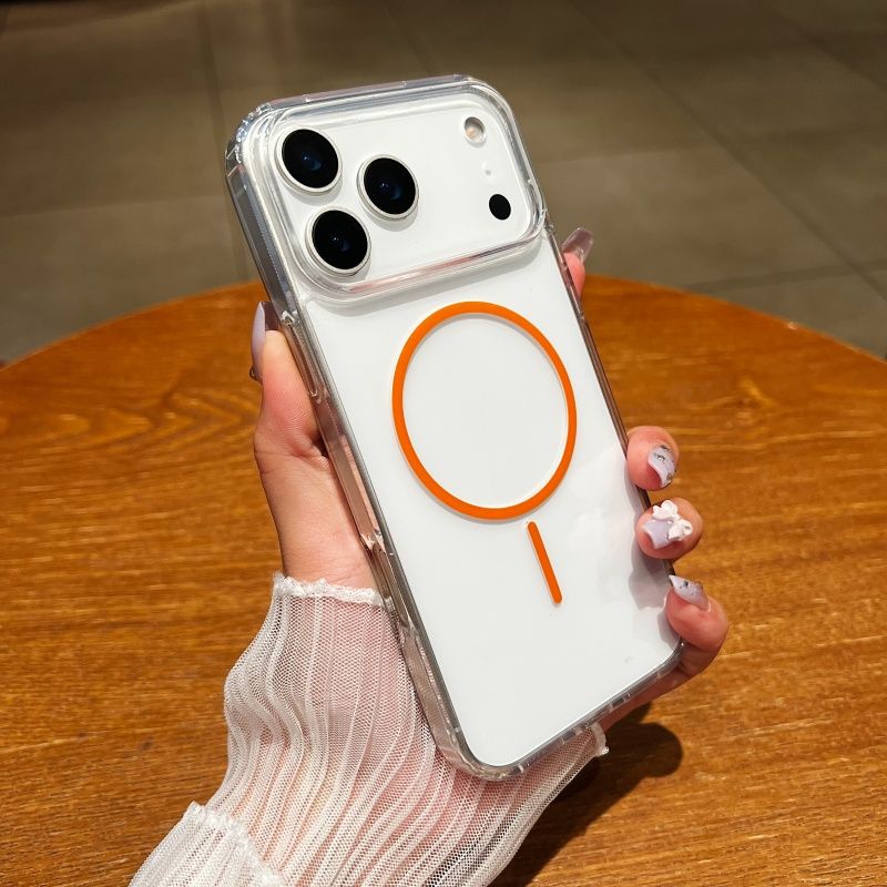 Funda de Carga Inalámbrica Mag - Clear Shockproof Bumper Case reseña y precio