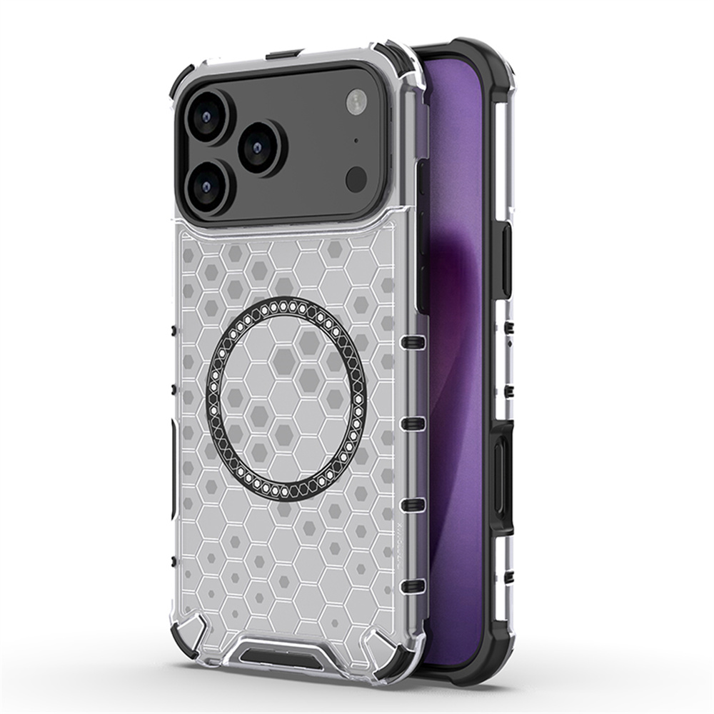 Funda magnética de lujo con ar - Clear Shockproof Bumper Case reseña y precio