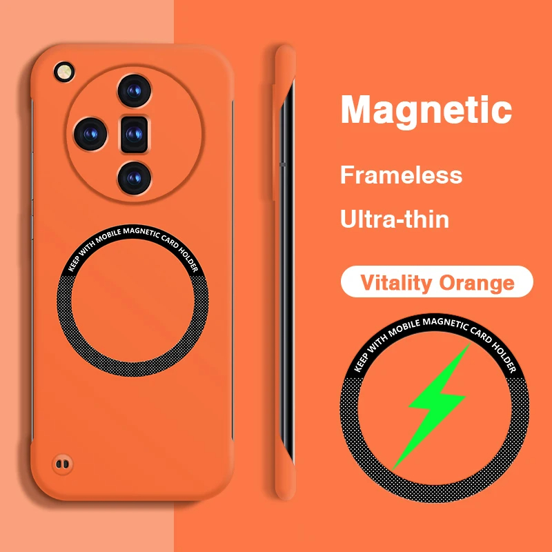 Fundas de teléfono con carga i - Ultra Thin Frameless Phone Cover reseña y precio