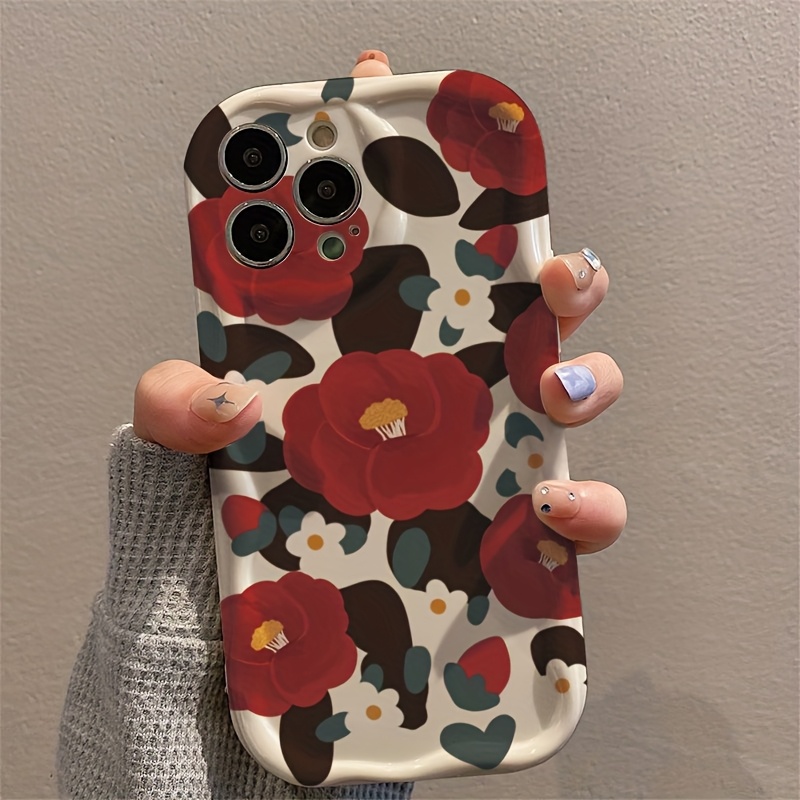 Funda para teléfono con diseño - Vintage Floral Pattern Soft Case reseña y precio